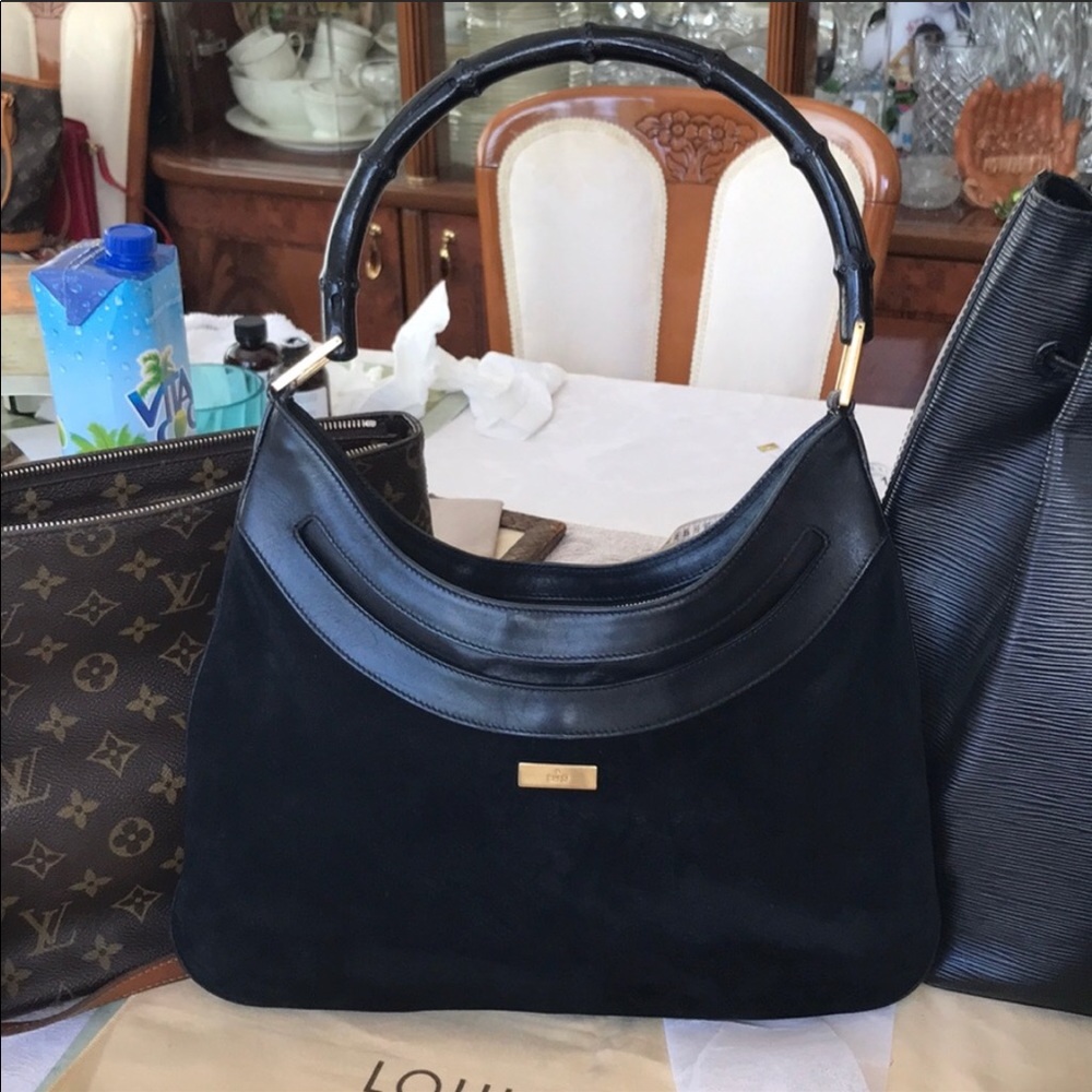 Gucci Bamboo purse.